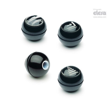 Elesa Spherical knobs, SH.40 N-12 SH.N